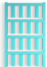 Polyamid Kabelmarkierer, beschriftbar, (B x H) 21 x 7.4 mm, max. Bündel-Ø 7.4 mm, blau, 1919150000