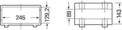 A0234170 OKW 19"-Gehäuse