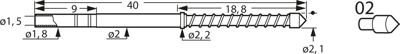 F33002S210N210 Feinmetall Prüfstifte