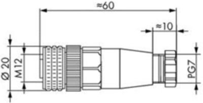 756-9211/040-000 WAGO Sensor-Aktor Rundsteckverbinder Bild 2