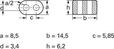 B62152A0007X001 TDK (EPCOS) Ferrite cores Image 3