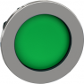 Frontelement, unbeleuchtet, tastend, Bund rund, grün, Einbau-Ø 30.5 mm, ZB4FA36
