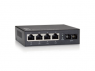 Ethernet Switch, unmanaged, 4 Ports, 100 Mbit/s, 100-240 V, FEU-0511