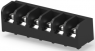 Leiterplattenklemme, 6-polig, 0,326-5,26 mm², 30 A, Schraubanschluss, schwarz, 1-1437657-7