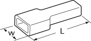 1-925017-1 AMP Isolierhülsen