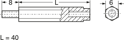 6924AA0140.0 fastpoint Spacer Bolts Image 3