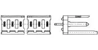 280620-2 AMP PCB Connection Systems