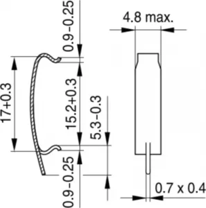 B65814B2203X000 TDK (EPCOS) Zubehör für Induktivitäten