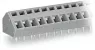 Leiterplattenklemme, 36-polig, RM 5 mm, 0,08-2,5 mm², 16 A, Käfigklemme, lichtgrau, 236-436/332-009/999-950