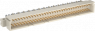 Messerleiste, Typ C, 64-polig, a-c, RM 2.54 mm, Lötstift, abgewinkelt, vergoldet, 364914