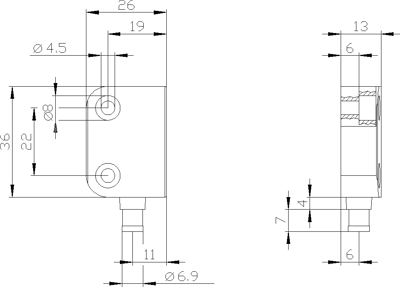 3SE6626-3CA01 Siemens Proximity Switches, Reed switches Image 2