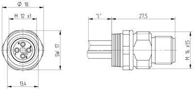 934980204 Lumberg Automation Sensor-Aktor Rundsteckverbinder Bild 2