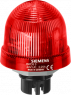 Einbau-LED-Rundumleuchte, Ø 70 mm, rot, 24 V AC/DC, IP65