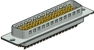 163B11109X CONEC D-Sub Steckverbinder