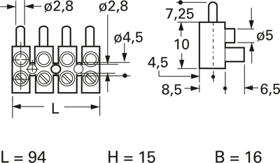 82820009 Weco Terminal Blocks Image 2