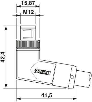 1089958 Phoenix Contact Sensor-Aktor Kabel Bild 2