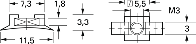 05.041.526.7 Vertiv Muttern, Scheiben, Ringe