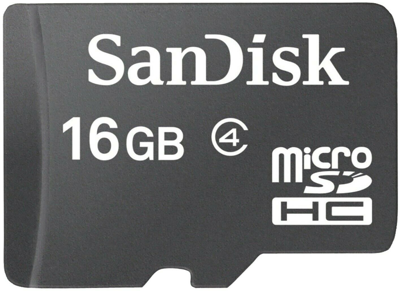 16GB-MICROSD SanDisk Speichermedien