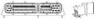 Steckverbinder, 121-polig, RM 2.54 mm, abgewinkelt, schwarz, 8-1241434-1