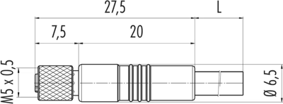 79 3108 52 04 binder Sensor-Aktor Kabel Bild 2