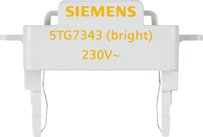 5TG7343 Siemens Rahmen, Wippen und Zubehör