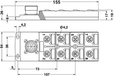 1692459 Phoenix Contact Sensor-Aktor Verteilerboxen Bild 2