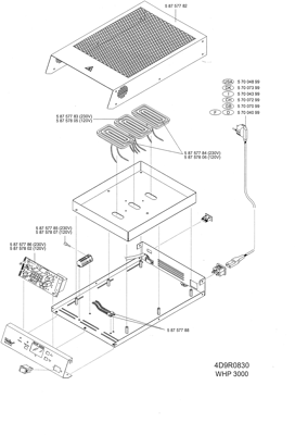 WHP 3000 230V 600W Weller Lötbäder, Heizplatten Bild 2