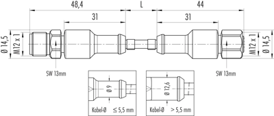 77 3730 3729 20912-0200 binder Sensor-Aktor Kabel Bild 2