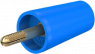 Spreiz-Adapter zum Festschrauben in Ø 4 mm-Buchsen, CAT II, blau