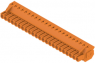 Stiftleiste, 23-polig, RM 5.08 mm, gerade, orange, 1945960000