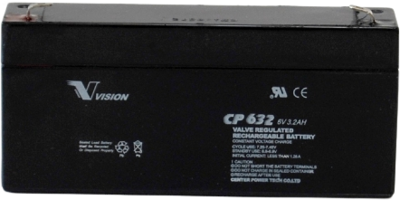 CP632 VISION Bleiakkus, Lithium-Ionen-Akkus