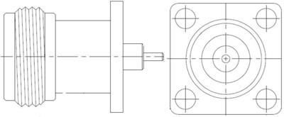 172117-30 Amphenol RF Koaxialsteckverbinder