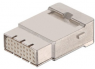 High Density Shielded Modul, Buchse, 27-polig, unbestückt, Crimpanschluss, 09140273113