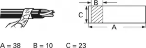 5-1768016-4 TE Connectivity Kabelmarkierer