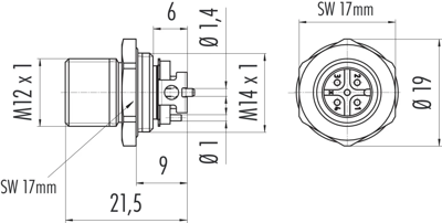 99 3441 351 05 binder Sensor-Actuator Connectors Image 2