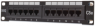 Patchpanel, LSA, (B x H x T) 482 x 44 x 109 mm, schwarz, DN-91512U