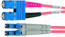 LWL-Duplex-Adapterkabel, SC auf LC, 10 m, OM1, Multimode 62,5/125 µm