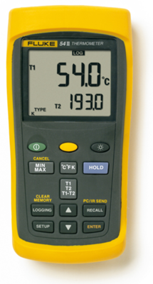 FLUKE 54 II B 50HZ Fluke Thermometer, Anzeigegeräte