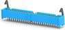 Stiftleiste, 50-polig, RM 2.54 mm, gerade, blau, 3-1761608-5