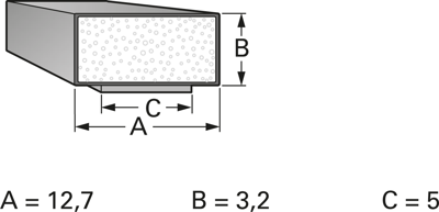 DRE12,7X3,2NI-N5V0-1,0M MTC Gehäusezubehör