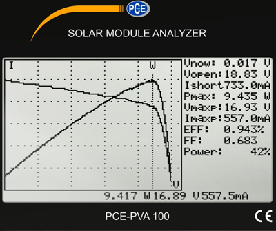 PCE-PVA 100 PCE Instruments Energy Measurement Image 2