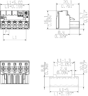 1955500000 Weidmüller PCB Connection Systems Image 3