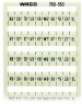 Markierungskarte für Klemmenleistenstecker, 793-550