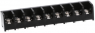 Leiterplattenklemme, 9-polig, 0,326-3,31 mm², 25 A, Schraubanschluss, schwarz, 2-1437653-8