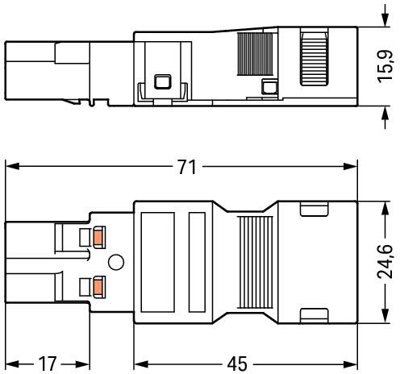 770-132/041-000 WAGO Device Connectors Image 2