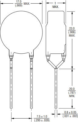 ISOM5-175-B-L2 Bourns Electronics GmbH Varistoren Bild 2