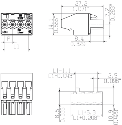 1949040000 Weidmüller Steckverbindersysteme Bild 2