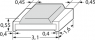 Widerstand, Dickschicht, SMD 1206 (3216), 10 mΩ, 0.25 W, ±1 %, RL1206FR-070R01L