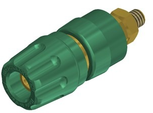 PKI 10 A GN AU Hirschmann Test & Measurement Polklemmen