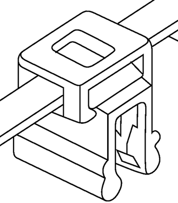 150-76090 HellermannTyton Kabelhalter Bild 2